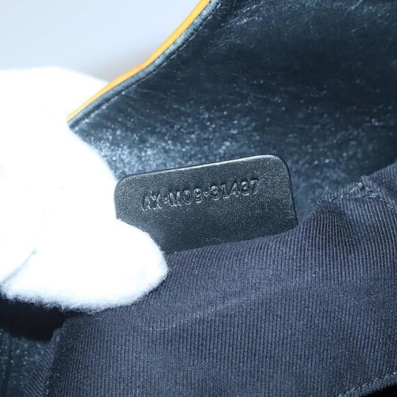 BVLGARI Chandra Hand Bag Enamel 2way Yellow Gold Auth 125921 - Picture 13 of 16